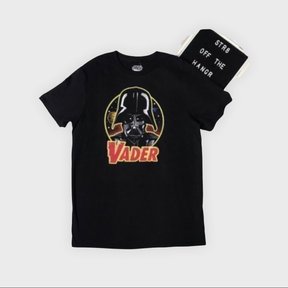 NWT Star Wars black Darth Vader short sleeve tee M